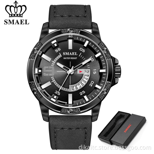 SMAEL Watches Men Luxury Quartz Watch Fashion Military